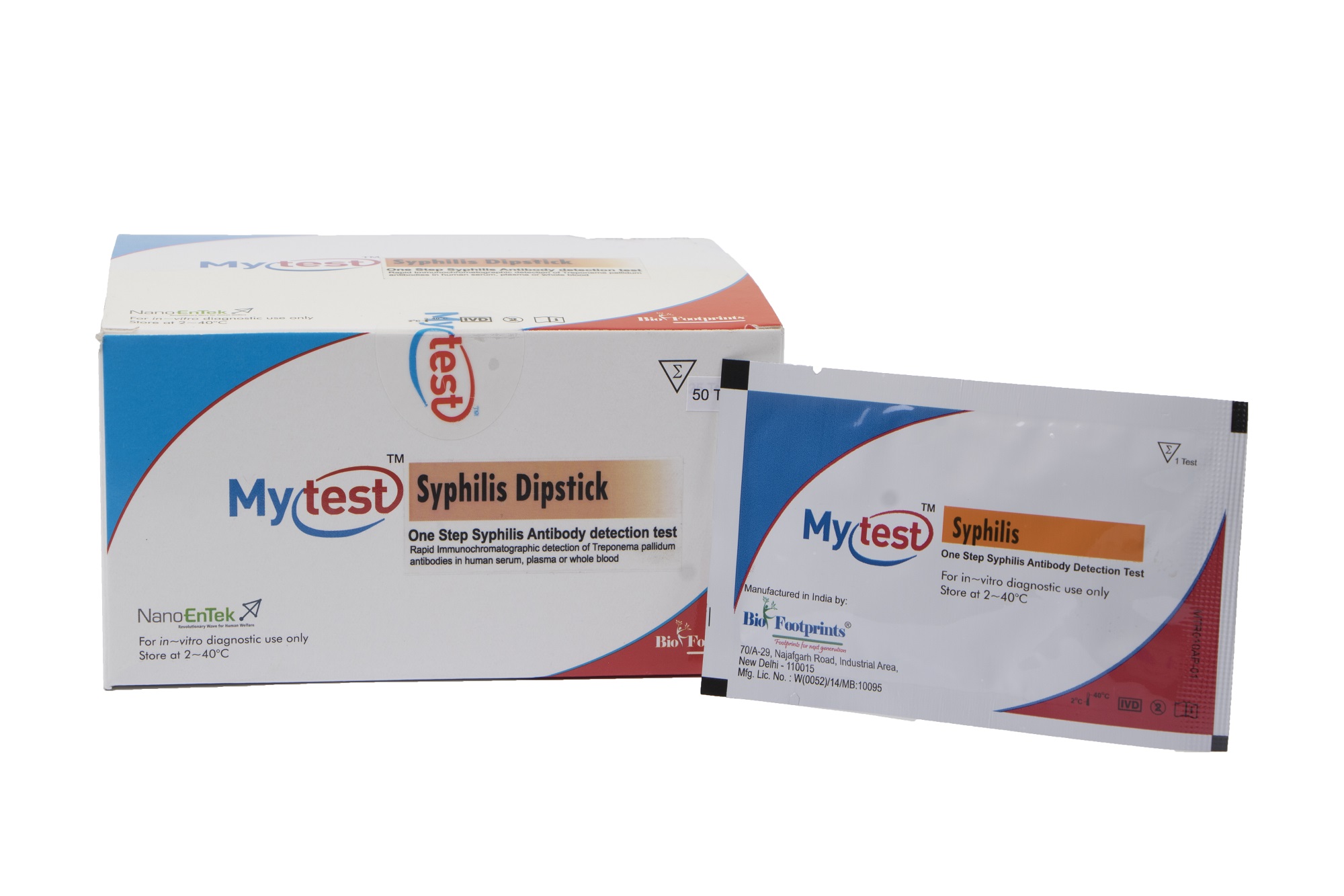 Mytest Syphilis Dipstick